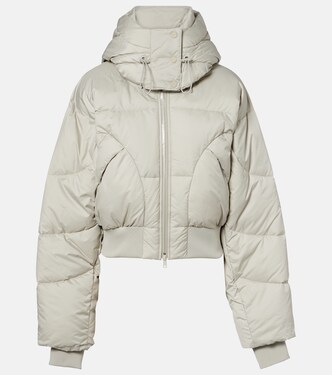 Quilted cropped puffer jacket | Adidas by Stella McCartney