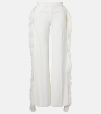 Pantalones anchos con flecos | Phoebe Philo