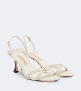 Elsy canvas slingback sandals | Jimmy Choo