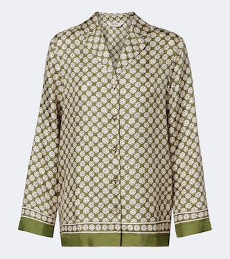 Printed silk twill shirt | 'S Max Mara