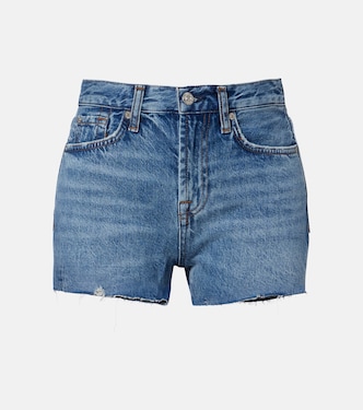 June denim shorts | 7 For All Mankind