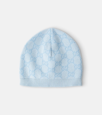 Jacquard Beanie GG aus Wolle | Gucci Kids
