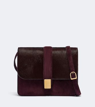 Blake Medium calf hair crossbody bag | Khaite