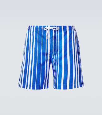 Bulldog striped swim trunks  | Orlebar Brown