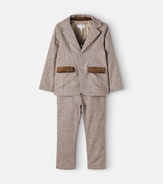 Herringbone cotton suit  | Patachou