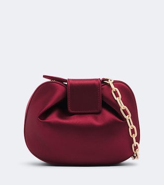 Soft Demi satin clutch | Gabriela Hearst