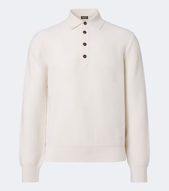 Cashmere polo sweater | Zegna