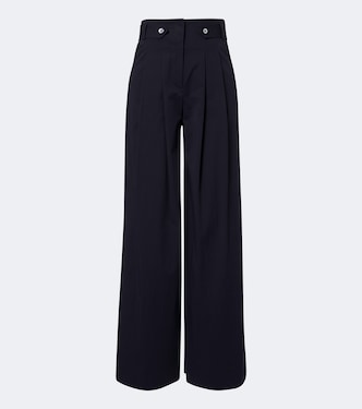 Pantalon ample Allman en coton mélangé | Veronica Beard