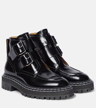 Botas biker de piel | Proenza Schouler