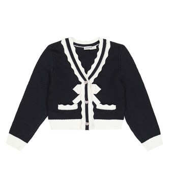 Cotton and wool cardigan | Self-Portrait Kids
