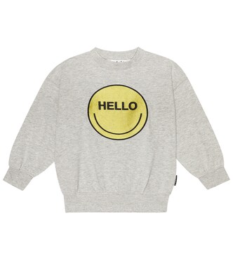 Mar appliquéd cotton sweatshirt | Molo