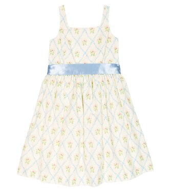 Printed cotton and silk dress | Polo Ralph Lauren Kids