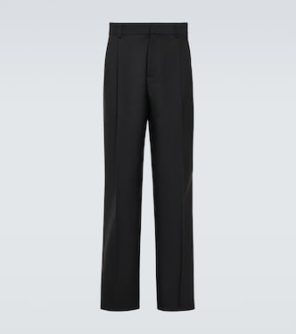 Wool straight pants | Versace