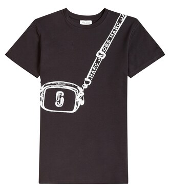 Printed cotton jersey T-shirt dress | Marc Jacobs Kids