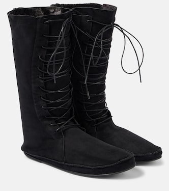 Schnürstiefel Tyler aus Veloursleder | The Row