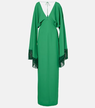 Magnifique fringed gown  | Taller Marmo