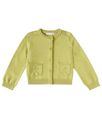 Elisea wool and cotton cardigan | Bonpoint