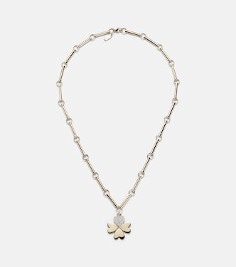 Collier Four Heart Clover en or 18 ct (750/1000) et diamants | FoundRae