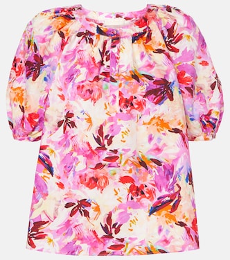Vienne floral cotton blouse | Ulla Johnson