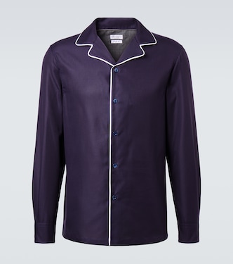 Cotton pajama shirt | Brunello Cucinelli