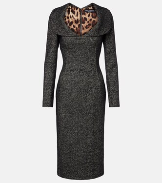 Midikleid aus Tweed | Dolce&Gabbana