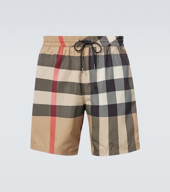 Burberry Check swim trunks | Burberry