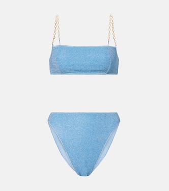 Lumière O Chain lamé bikini | Oséree
