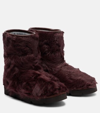 Ankle Boots aus Shearling | Brunello Cucinelli