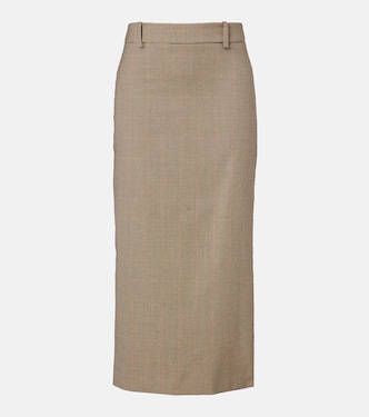 Alrose houndstooth midi skirt | The Frankie Shop