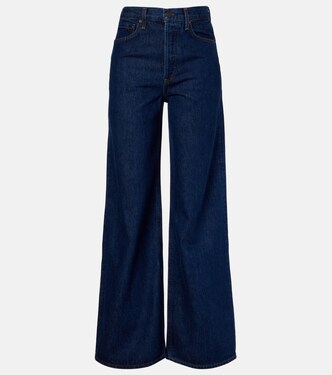 Dame high-rise wide-leg jeans | Agolde