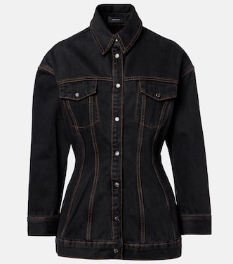 Contour denim jacket | Wardrobe.NYC