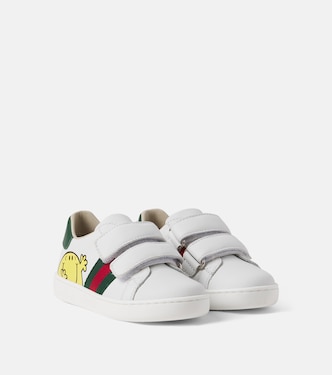 x Mr. Men Little Miss leather sneakers | Gucci Kids
