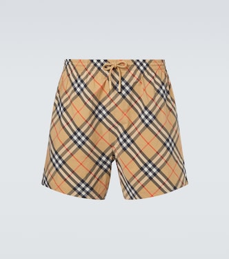 Burberry Check swim trunks | Burberry