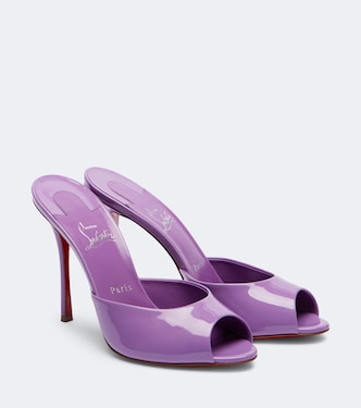 Me Dolly 100 페이턴트 레더 뮬 | Christian Louboutin