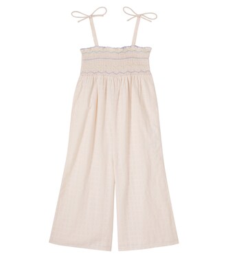 Mono Morli de algodón fruncido a cuadros | Louise Misha