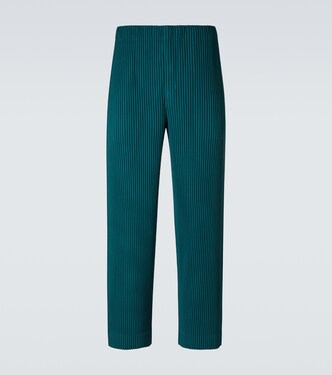 Color Pleats straight pants | Homme Plissé Issey Miyake