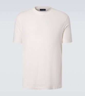 Linen-blend T-shirt | Thom Sweeney