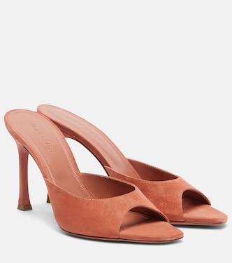 Alexa suede mules | Amina Muaddi