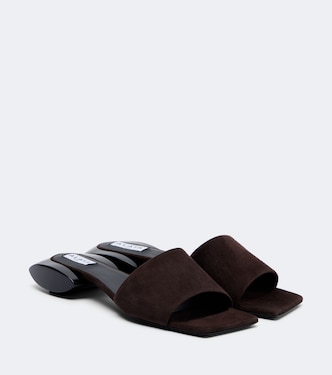 Ellipse suede mules | Alaïa