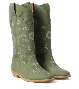 Embroidered cowboy boots | Stella McCartney Kids