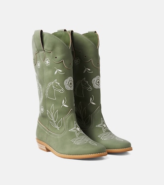 Embroidered cowboy boots | Stella McCartney Kids