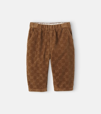 Baby GG cotton corduroy pants | Gucci Kids