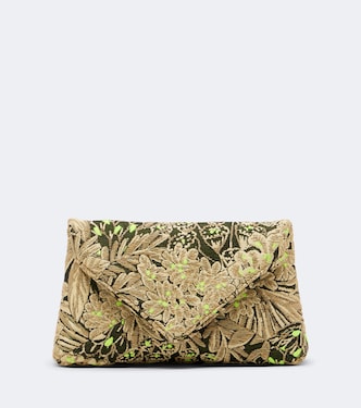 Small floral jacquard clutch | Dries Van Noten