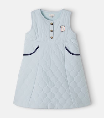 Ilsa embroidered quilted dress | Donsje