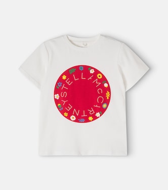 Printed cotton jersey T-shirt | Stella McCartney Kids