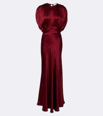 Abendkleid Coco aus Seidensatin | Tove