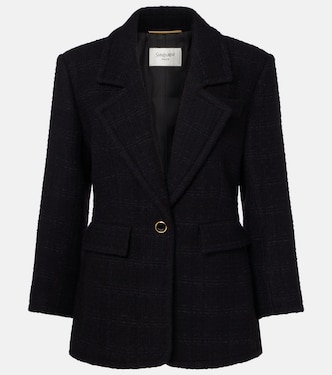 Wool-blend tweed jacket | Saint Laurent