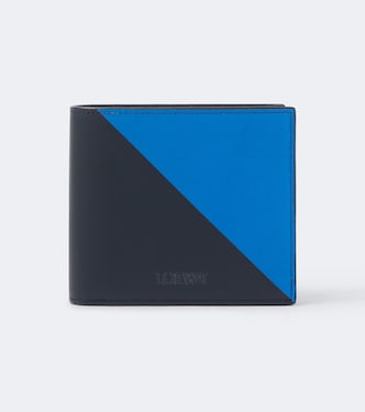 Flag leather bifold wallet | Loewe