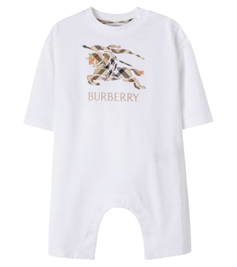 Baby printed cotton onesie | Burberry Kids
