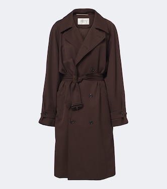Trenchcoat aus Wolle | Saint Laurent